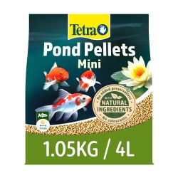 Tetra Pond Fish Food Mini Pellets 1.05kg