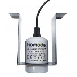 Komodo Ceramic  Lamp & Bracket