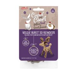 X Rosewood Veggie Burst 3D Reindeer