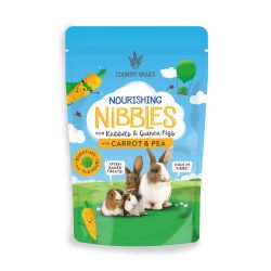 Country Values Nourishing Nibbles Carrot & Pea Treats