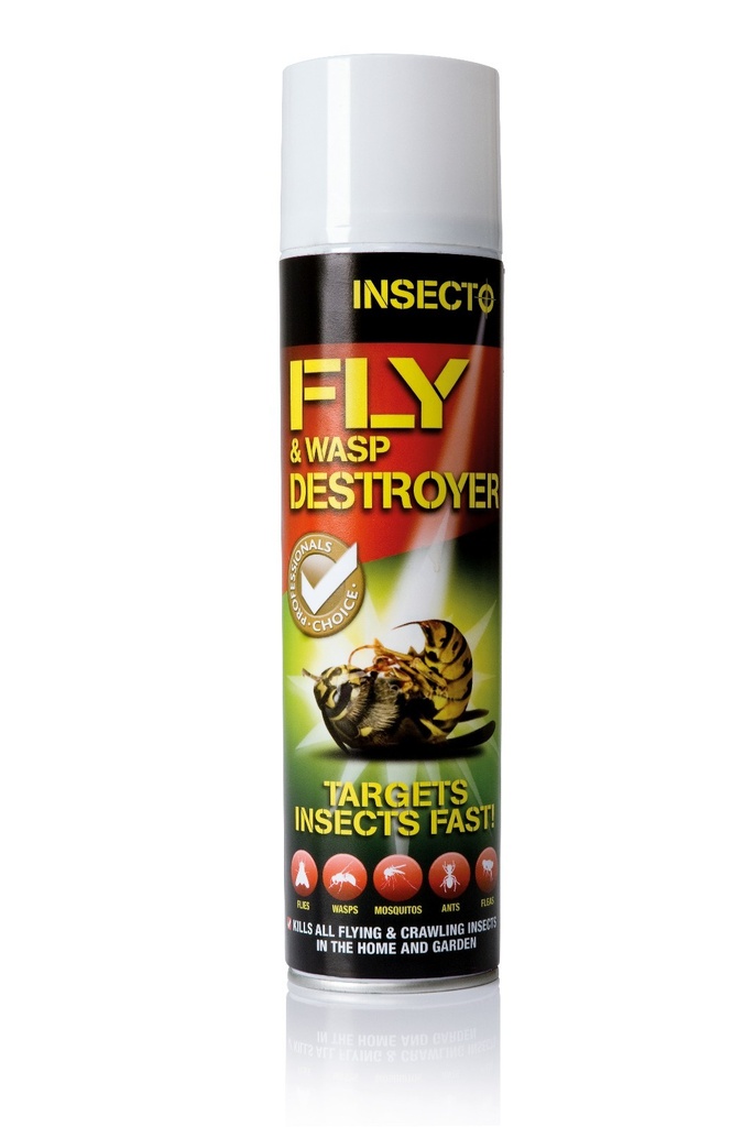 Insecto Pro Formula Fly And Wasp Destroyer Spray Professional