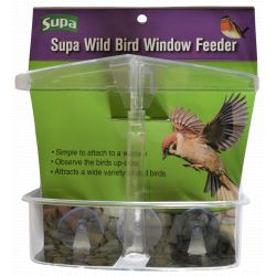 Supa Wild Bird Window Feeder