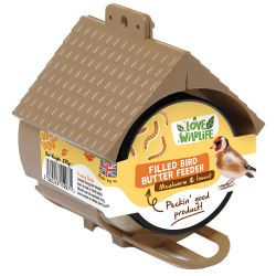 Love Wildlife Bird Butter Filled Feeder (Mealworm & Insect)