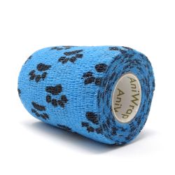 Aniwrap Bandage Paw Blue