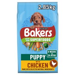 BAKERS Puppy Superfoods Chicken & Vegetables