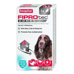 Beaphar FIPROtec COMBO Spot-On for Medium Dogs