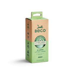 Beco Extra Thick Cat Litter Liners Large