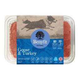 Benyfit Natural Goose & Turkey Complete Raw Dog Food