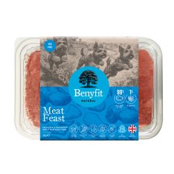 Benyfit Natural Meat Feast Turkey Complete Raw Dog Food