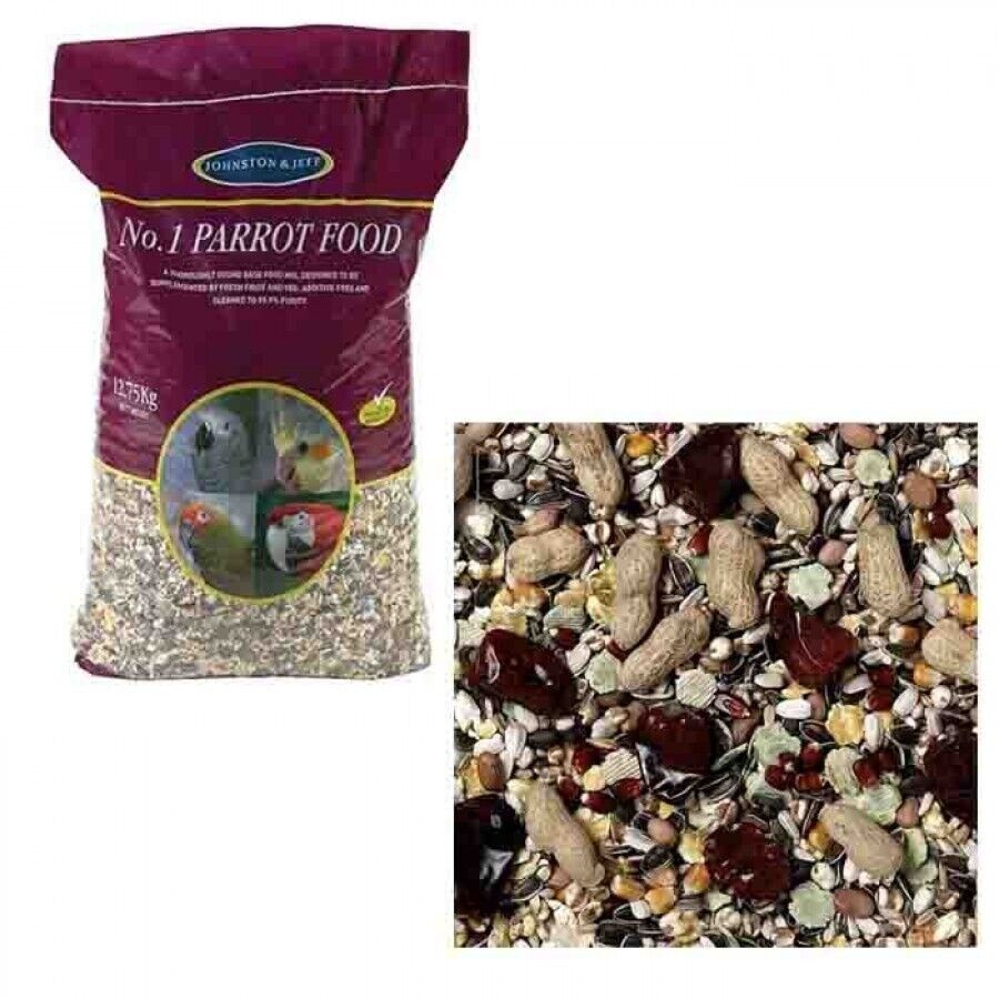 Johnston & Jeff' No 1 Parrot Mixture Seed Food For African Grey, Amazon