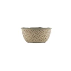 Classic Weave Stainless Steel Dish