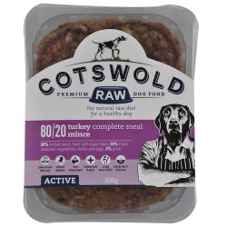 Cotswold Raw Active Mince Turkey Frozen