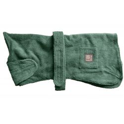Danish Design Dog Robe Green