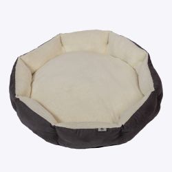 Danish Essentials Quilted Bed Charcoal
