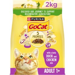 GO-CAT 1+ Adult Cat Chicken & Duck