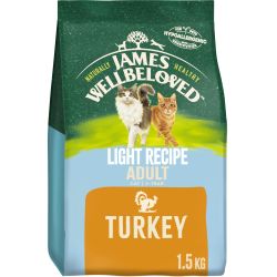 James Wellbeloved Light Adult Dry Cat Food Turkey