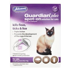 Johnson's Guardian Plus Spot-on Cat
