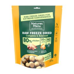 Natures Menu Complete Freeze Dried Food 80/20 Chicken