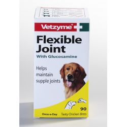 Vetzyme Flexible Joint With Glucosamine Tablets