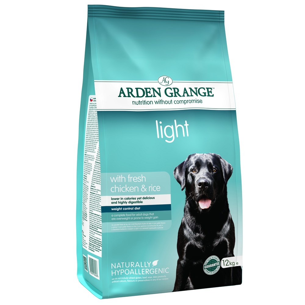 Arden Grange Light Dog Food With Fresh Chicken & Rice