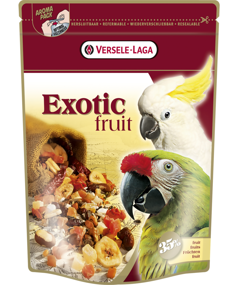 Versele Laga Exotic Fruit Mix Premium Grains, Seeds & Fruit Mix X2