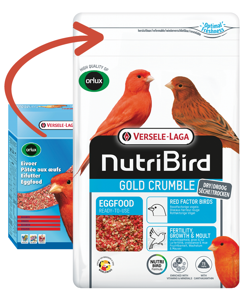 Versele Laga Gold Crumble Red Factor Canary Birds
