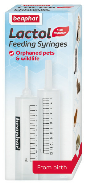 Beaphar Lactol Milk Feeding Springe - Kitten, Puppy, Guinea-Pig, Hedgehog Orphan
