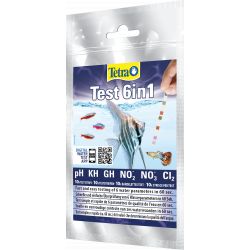 Tetra Test Strips 6in1 x10 strips