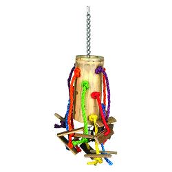 Happy Pet Parrot Bamboo Puzzle Toy