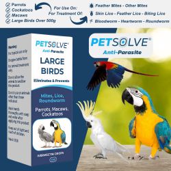 Petsolve Anti-Parasite Large Bird
