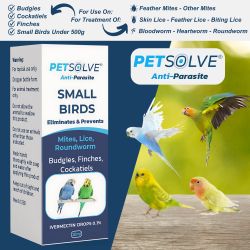Petsolve Anti-Parasite Small Bird