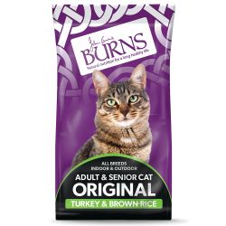 Burns Adult/Senior Cat Original Turkey & Rice