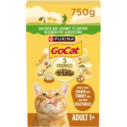 GO-CAT 1+ Adult Cat Chicken & Turkey