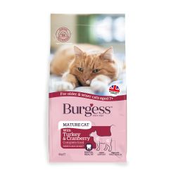 Burgess Mature Cat Turkey & Cranberry