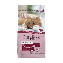 Burgess Mature Cat with Turkey & Cranberry