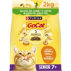 GO-CAT 7+ Senior Cat Chicken & Duck