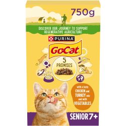 GO-CAT 7+ Senior Cat Chicken & Turkey