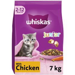 Whiskas 2-12 Months Kitten Complete Dry Food Chicken