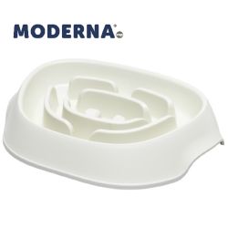 Moderna Slomo Slow Feeder White