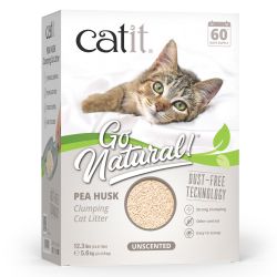 Catit Pea Husk Unscented Clumping Cat Litter