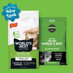 Worlds Best Comfort Care Unscented Cat Litter (6.8kg)