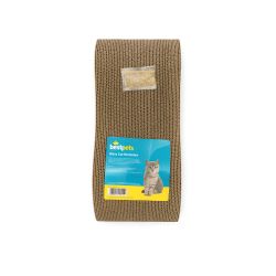 Bestpets Wavy Cat Scratcher with Catnip