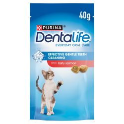 DENTALIFE Everyday Dental Oral Care Salmon Cat Treats