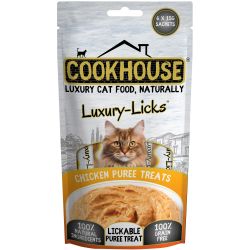 Cookhouse Cat Luxury Licks Chicken Puree