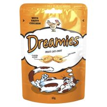 Dreamies Cat Treats with Chicken