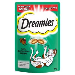 Dreamies Cat Treats with Tantalising Turkey