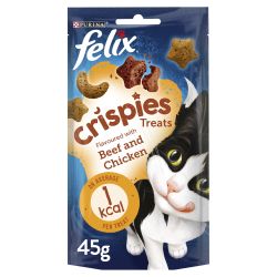 FELIX Crispies Chicken and Beef Cat Treats