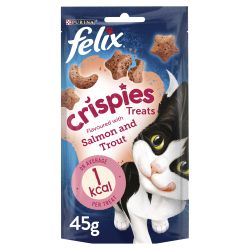 FELIX Crispies Salmon and Trout Cat Treats