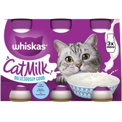 WHISKAS Cat Milk 3x200ml