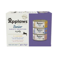 Applaws Natural Wet Cat Food Senior Variety Selection in Jelly Multipack 6pk